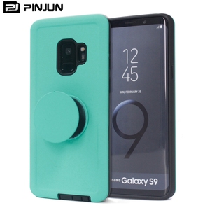 2018 tendencia productos teléfono caso shockproof contraportada para samsung <span class=keywords><strong>a6</strong></span> con ronda kickstand soporte - Product Image 6