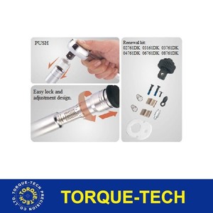 1/2 pouce Clé dynamométrique industrielle en acier au carbone OEM, capacité de couple maximale de 2000 lb-ft - Product Image 4