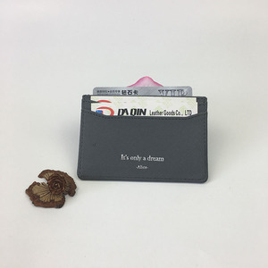2018 RFID personalizada cuero de la PU Cartera de tarjeta de crédito titular caso <span class=keywords><strong>para</strong></span> negocios - Product Image 2
