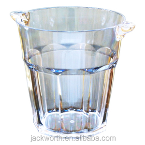 Refroidisseur à vin et champagne en acrylique noir à 9 cornes - Product Image 6