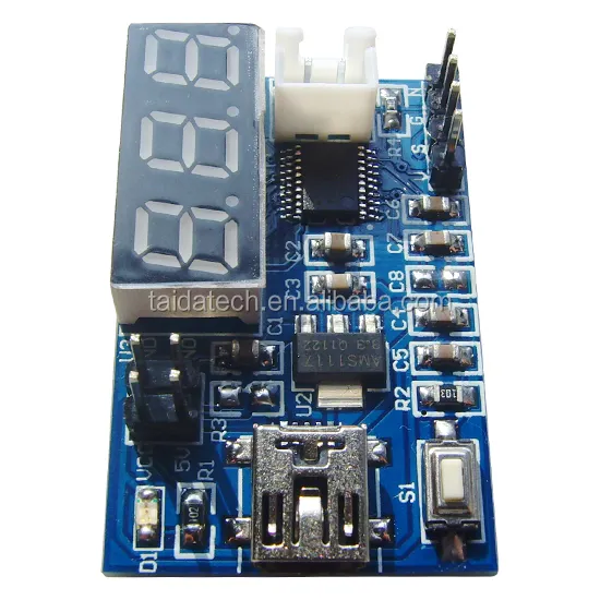 एनटीसी तापमान सेंसर मॉड्यूल नेतृत्व में प्रदर्शन मॉड्यूल विकास बोर्ड STM8S003F3