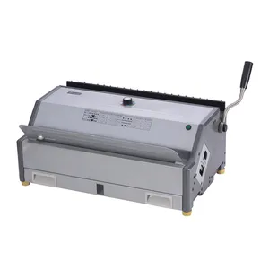 8988A3 Đa Chức Năng Điện Nhựa Ràng Buộc Lược/Pvc Xoắn Ốc Cuộn Dây/Lịch Đôi Dây Đục Lỗ Và Ràng Buộc Máy - Product Image 1