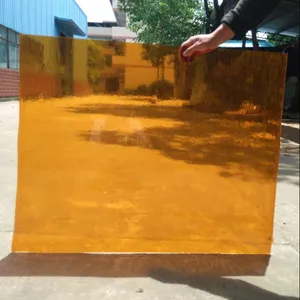 Opaque coloré verre feuilleté prix pour extérieur et d'intérieur