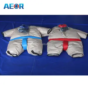 Traje de lucha inflable para niños, juegos deportivos, traje de verano, novedad