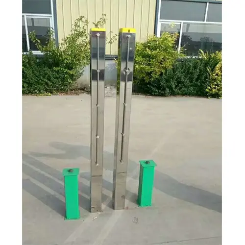 high quality aluminium alloy insert ground removable tennis pole with net system exported