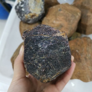 Di grandi Dimensioni Naturale Granato Pietra Grezza Grezzo Semipreziosa Pietra di Cristallo Minerale - Product Image 4