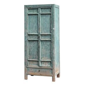 <span class=keywords><strong>Armario</strong></span> Antiguo <span class=keywords><strong>Chino</strong></span> del Siglo XVIII Pintado a Mano, Color <span class=keywords><strong>Azul</strong></span>, con Acabado Envejecido, <span class=keywords><strong>Armario</strong></span> para Bodas - Product Image 5