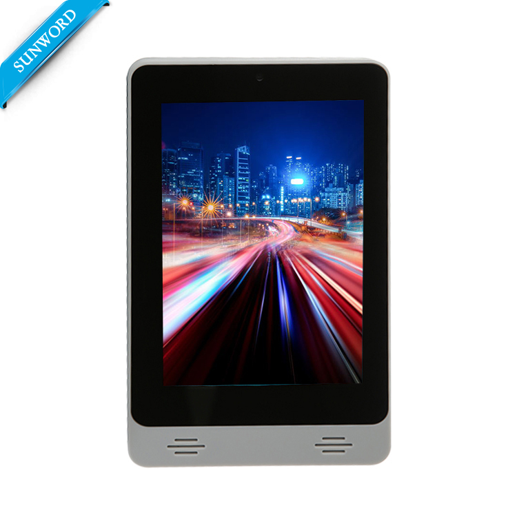 Montaje Vesa 7 pulgadas RK3128 Quad core Android tablet con puerto Ethernet integrado