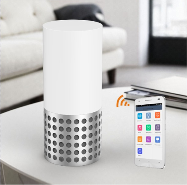 2016 smart APP управления музыка лампы портативный беспроводной bluetooth динамик с красочными изменения свет