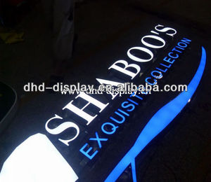 <span class=keywords><strong>Pubblicit</strong></span>à esterna ha portato lettera, in acciaio inox lettera, lettere acrilico ha condotto la luce - Product Image 1