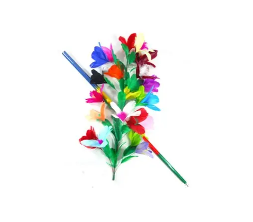 wand to Flower Wand TO Flower small size King Magic Stage Magic Tricks