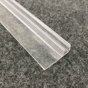 दरवाजा शॉवर रबर स्पष्ट पीवीसी सील पट्टी कांच दरवाजा सील पट्टी - Product Image 3