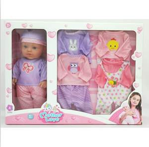 41 cm 18 inch bất như em bé với phát biểu âm thanh, thay đổi quần áo bé búp bê - Product Image 2