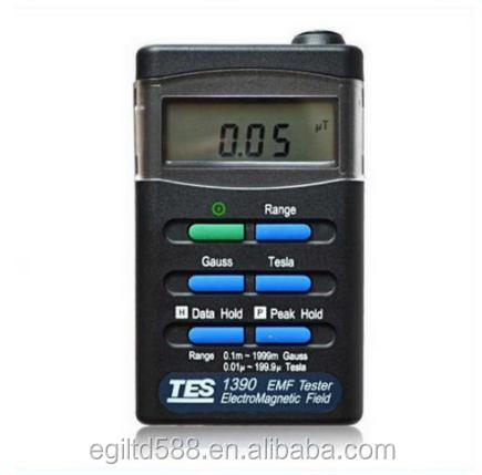 TES TES-1390 Radiation Detectors EMF Gauss Field Meter Electromagnetic Wave Tester