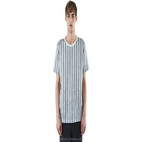 T-shirt pour homme à rayures verticales en gros