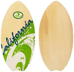 Mini esqui laminado de madeira da prancha de surf, venda melhor de 2018