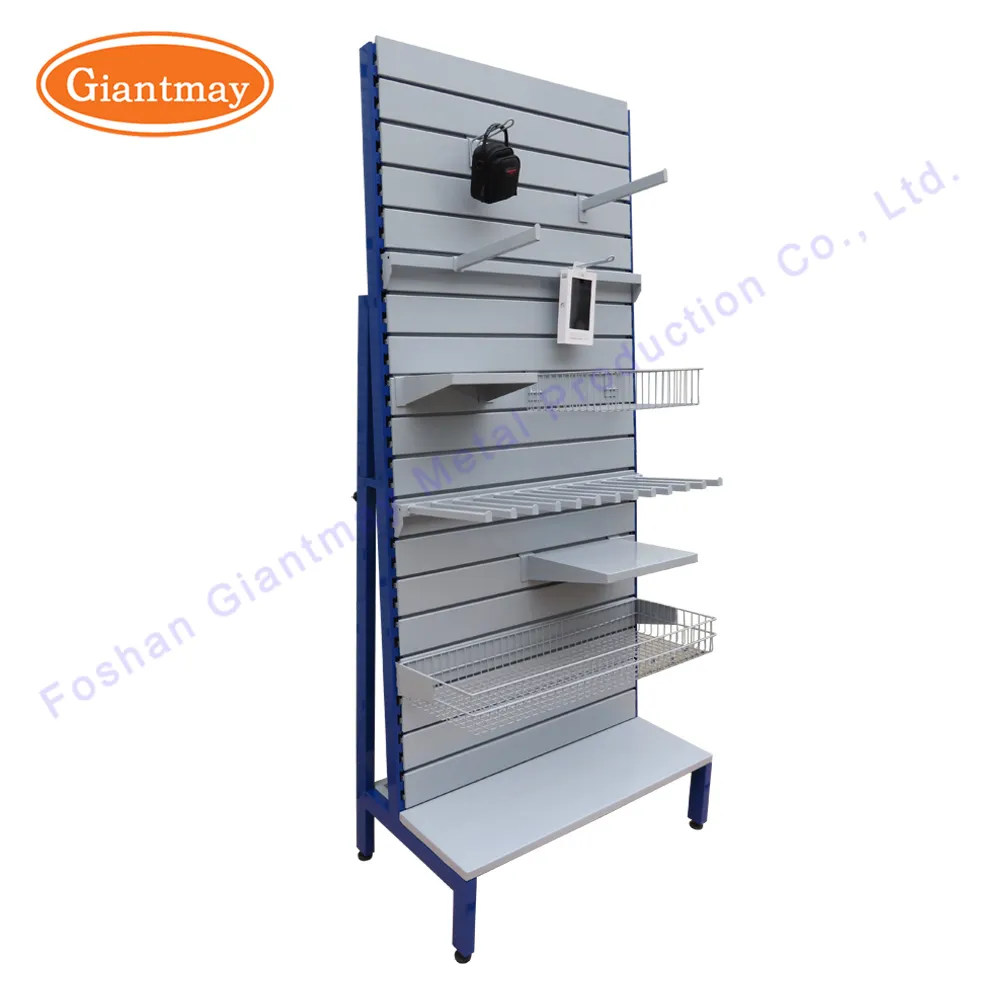 Staande metalen muur haak display mobiele telefoon case opknoping accessoires retail store display rack