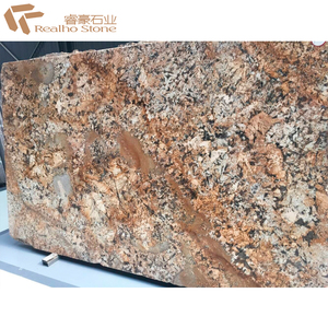 Brazil Crema Gold Brown Granite With Gangsaw Slab