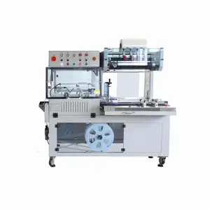 BSF-5640LG Hualian Auto Plastic Bag Single Layer Cold Cutting Heat Hot L Bar Sealer Sealing Machine