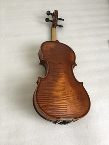 Violín Profesional Hecho a Mano de Tamaño Completo, Color Oscuro Mate, Marca Sinomusik, Precio al por Mayor, con Estuche y Arco HV900 - Product Image 4