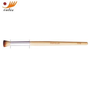 Sûre Faite Sur Commande D'eco Beauté Outils <span class=keywords><strong>Plat</strong></span> Fondation Brosse Maquillage Pinceau <span class=keywords><strong>Kabuki</strong></span> <span class=keywords><strong>Plat</strong></span> - Product Image 1