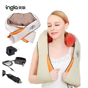 Máquina de masaje de hombros Shiatsu, masajeador de espalda y cuello con calor