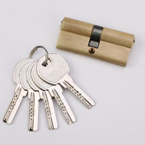 定制 70毫米高品质实心锌缸 5 电脑钥匙门锁 - Product Image 3