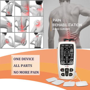 ROOJOY mesin pijat 3-in-1 TENS <span class=keywords><strong>EMS</strong></span>, <span class=keywords><strong>Stimulator</strong></span> otot pereda nyeri efektif untuk peralatan rehabilitasi terapi fisik - Product Image 3