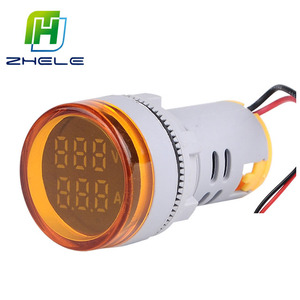 أحدث AD16-22DVA الرقمية البسيطة مؤشر الفولتميتر مقياس التيار الكهربائي 50-500V 0-100A مصباح إشارة مع LED عرض - Product Image 4