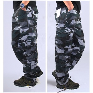 <span class=keywords><strong>Pantaloni</strong></span> tattici in <span class=keywords><strong>cotone</strong></span> mimetico da <span class=keywords><strong>uomo</strong></span> <span class=keywords><strong>pantaloni</strong></span> lunghi Cargo Multi tasche da caccia - Product Image 3