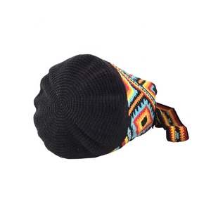 Bolso <span class=keywords><strong>Wayuu</strong></span> de hombro para mujer, hecho a mano, redondo, estilo Crochet - Product Image 4