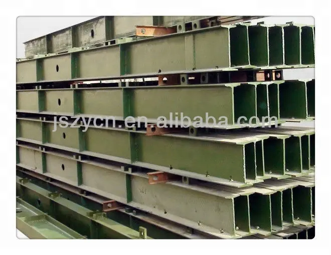 Prefabricated superior quality galvanized steel structures bearing transom manufacturers