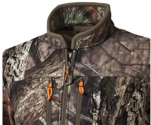 Men's Outdoors Softshell Hunting Jacket-Mossy Oak for Waterfowl Hunting