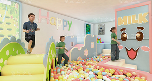 Jouets pour enfants, aire de jeux intérieure, centre de divertissement, parc <span class=keywords><strong>d</strong></span>'attractions, <span class=keywords><strong>maison</strong></span> de jeu intérieure - Product Image 2