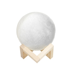 Vacaciones 3D casa decoración <span class=keywords><strong>Luna</strong></span> lámpara <span class=keywords><strong>de</strong></span> mesa <span class=keywords><strong>de</strong></span> luz <span class=keywords><strong>de</strong></span> la <span class=keywords><strong>noche</strong></span> - Product Image 1