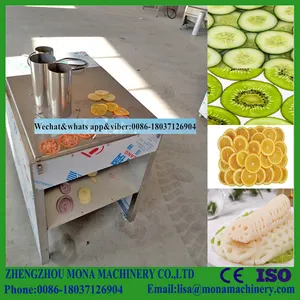 Multifunktion ale automatische elektrische Obsts chneide maschine aus Edelstahl 304/Apfels ch neider/Sunkist Fruit Slicer