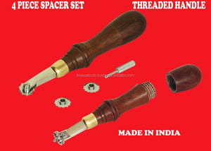Leather Stitching Roulette <b>Tool</b> <b>Set</b> Edge Beveler Leather Craft <b>Tools</b> | Stamping Kit Professional <b>Hand</b> <b>Tool</b> | India 2026 Product - Product Image 2