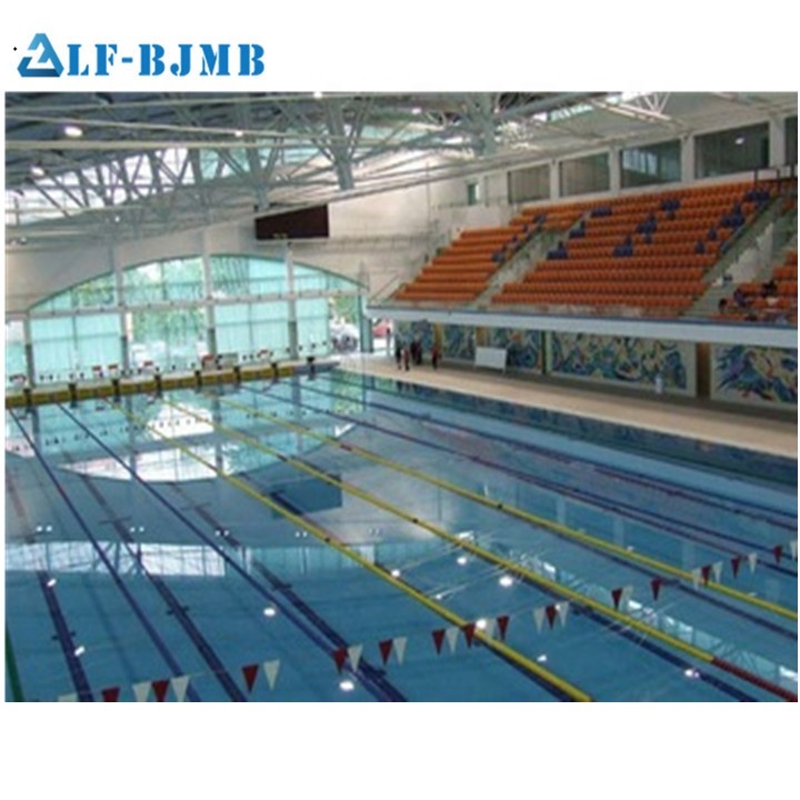 Couverture en Polycarbonate Préfabriquée Structure En Acier Auvent De Piscine