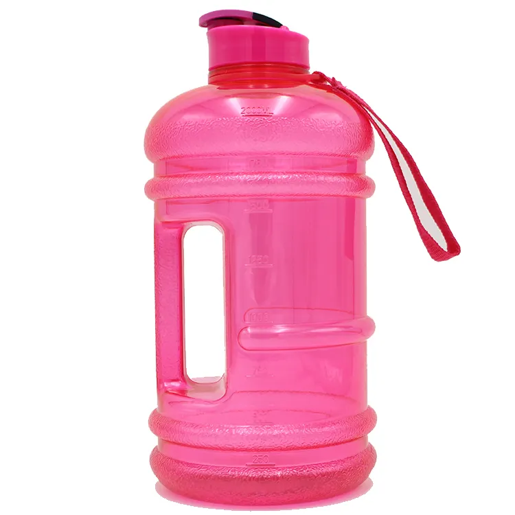 핑크 컬러 2.2L 주전자 2.2 리터 체육관 물병 주전자/야외 활동/BPA 무료 물병