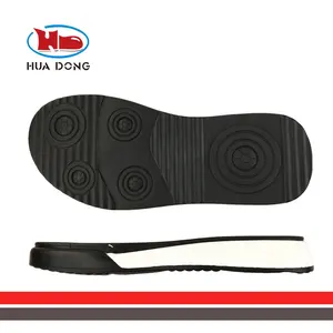 Sole Expert Huadong Outsole Double Color PU + PU MenのSandal Shoe Sole