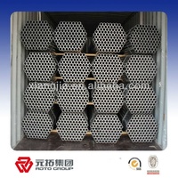 Tuyau d'échafaudage en acier galvanisé à chaud antirouille de qualité Q235, laminé à chaud, 48,3 mm, BS 1139, pour la construction et l'hôtellerie