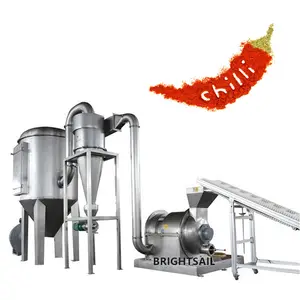 Sri Lanka chili powder grinding machinery chili pepper grinding machine