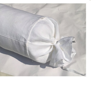 Taie d'oreiller de voiture de tourisme en forme de bonbon bio 100% lin housse de coussin <span class=keywords><strong>traversin</strong></span> pour la maison hôtel et hôpital utiliser des techniques tissées - Product Image 5