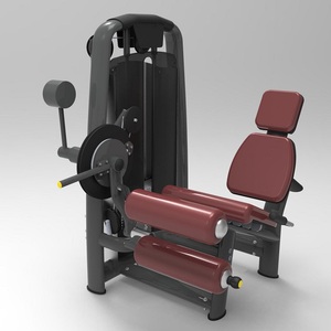 Máquina de gimnasio comercial Pin de doble función cargado Curl de piernas sentado y máquina de extensión de piernas