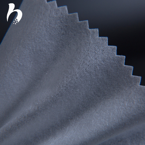 TA100-120WA Tricot Tricoté Tissu Tissé Fusible Lourds Entoilage 100 polyester tricot tissu coton troupeau tissu Pour Vêtements - Product Image 1