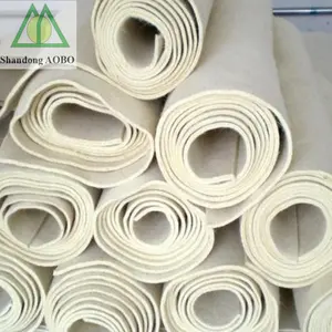 Non-tissé naturel de poinçon d'aiguille de feutre de <span class=keywords><strong>laine</strong></span> de mouton/ouate avec prix de gros - Product Image 3
