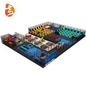 Top qualité populaire fitness exercice commercial sautant <span class=keywords><strong>Trampoline</strong></span> Parcs <span class=keywords><strong>pour</strong></span> le <span class=keywords><strong>panier</strong></span>, mur d'escalade de terrain de jeu - Product Image 2