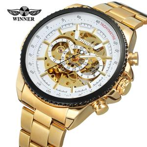 T-WINNER Chine Usine Vente Chaude Squelette Automatique Relojes Hombre Horloge Hommes Montres Homme Montres - Product Image 2