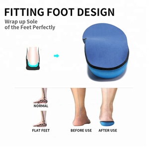 Thoải Mái Chống Mồ Hôi Sốc Hấp Thụ Full Length Chỉnh Hình Tùy Chỉnh Thoáng Khí Chỉnh Hình Arch Hỗ Trợ Giày Lót - Product Image 3