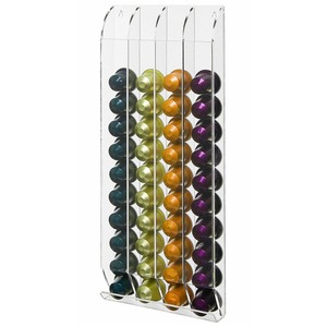 Mur Monté Acrylique <span class=keywords><strong>Nespresso</strong></span> Capsule Titulaire Café Pod Stand Distributeur - Product Image 1